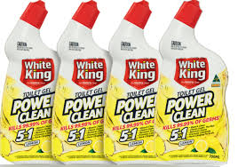 White King Power Clean Toilet Cleaner Bleach Gel 700ml