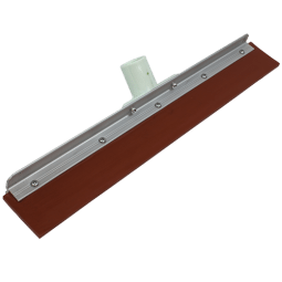 Aluminium Floor Squeegee Rubber Blade 600mm Complete With Wooden Handle