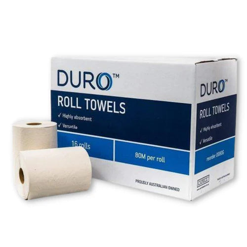 Hand Towel Roll 80m x 16 Rolls