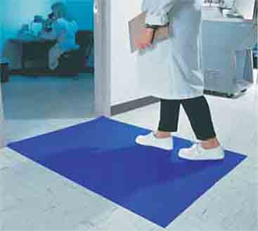 Sticky Mat Floor Protection 900x900mm 30 Sheets