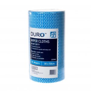 Chux Wipes Roll Blue Heavy Duty 50cm x 30cm