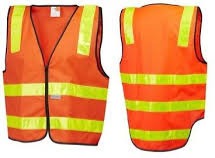 VEST VIC ROADS HI VIS D/N 3M TAPED POLYESTER ZIP FRONT