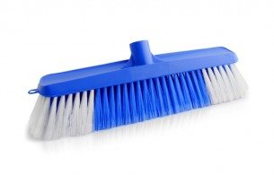 Kitchen Indoor Broom Complete with Wooden Handle