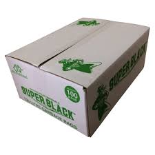 120 Litre Super Black Bin Liners (100)